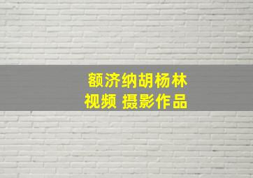 额济纳胡杨林视频 摄影作品